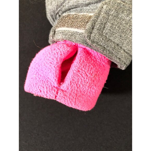 Winter Coat Girls 5  6 ZeroXposur Jacket Hood Gray Pink Zip Pockets - Picture 13 of 15